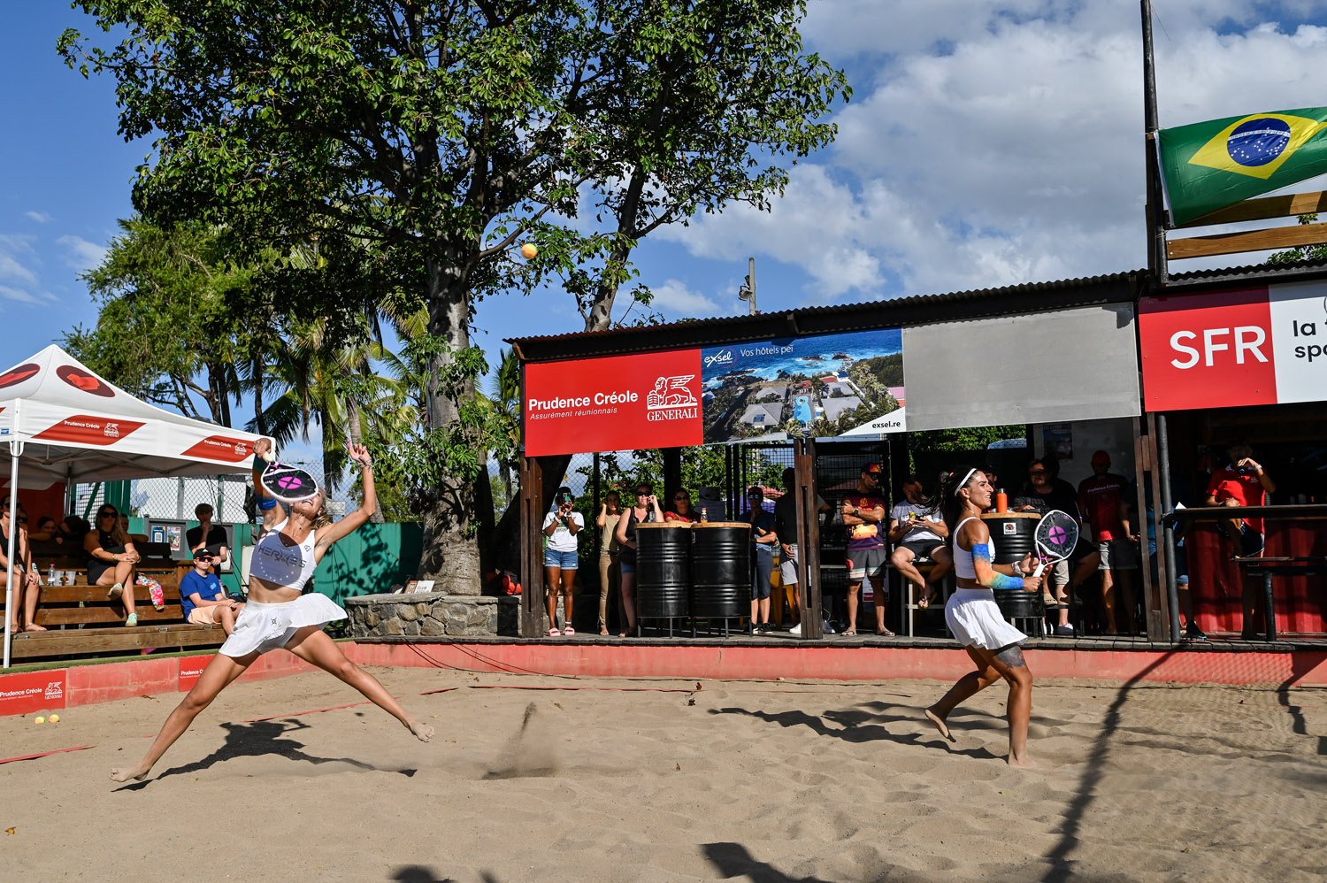 zinfos974 beach tennis beach park du chaudron place aux finales dimanche tournoi beach park 87