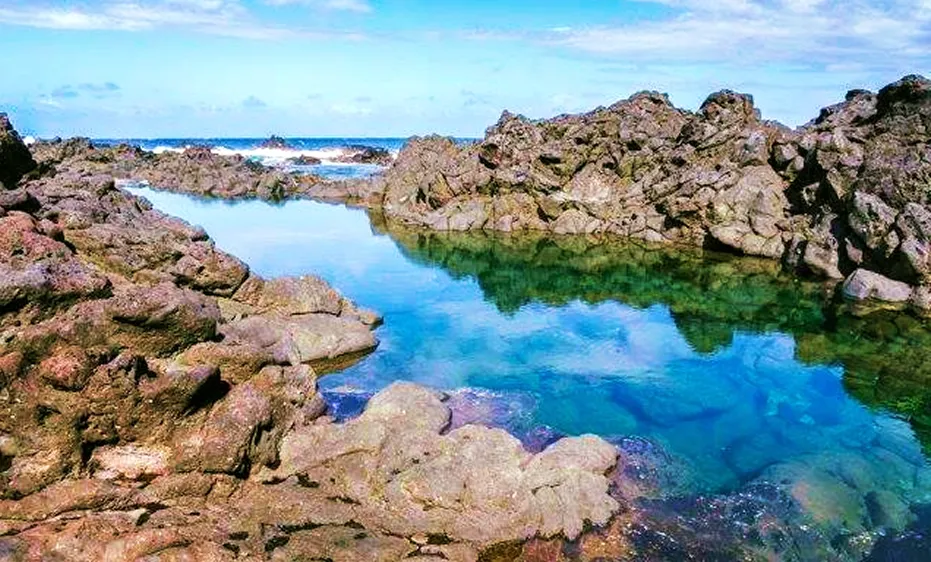 Etang Salé paysage